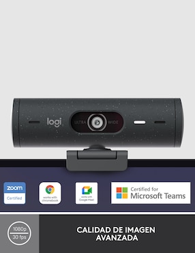 Webcam de 1080 px Logitech Brio 500