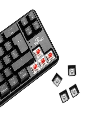 Teclado gamer conexión inalámbrica Yeyian Akil Serie 3500
