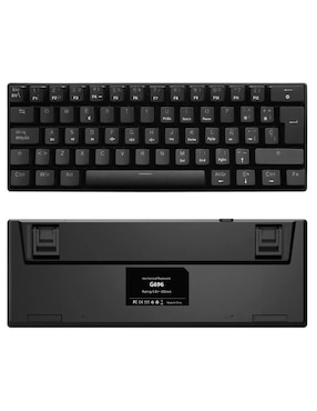 Teclado gamer conexión inalámbrica Genérica S13 Black