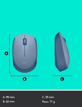 Mouse Inalámbrico Logitech m170 910-006863