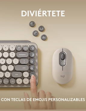 Teclado conexión inalámbrica Logitech POP Keys