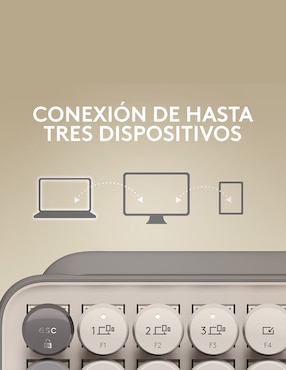 Teclado conexión inalámbrica Logitech POP Keys