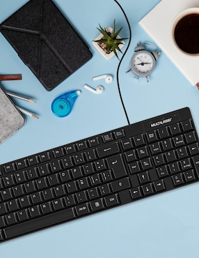 Teclado Alámbrico Multilaser Slim