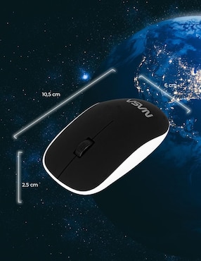 Mouse inalámbrico Techzone Nasa 3600 DPI