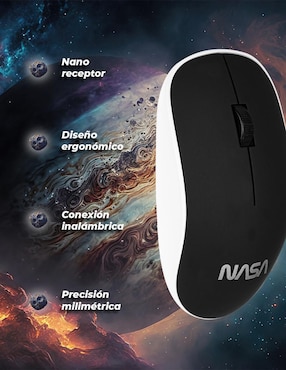 Mouse inalámbrico Techzone Nasa 3600 DPI