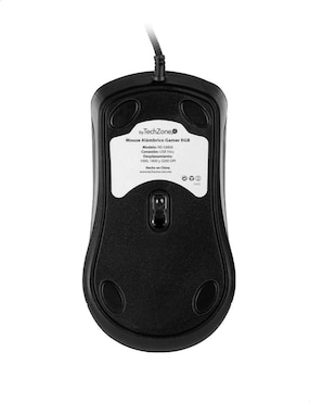 Mouse gamer alámbrico Techzone Nasa RGB
