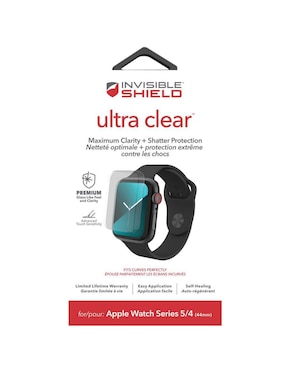 Protector Smartwatch Zagg Apple Watch Series 4 44mm y Series 5 44mm cristal templado