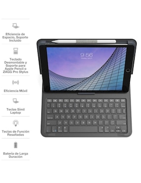 Funda con teclado para tablet Zagg iPad 10.5'' y iPad air (3a generación)