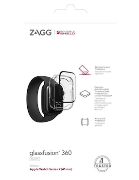 Protector smartwatch Zagg Apple Watch S7 cristal templado