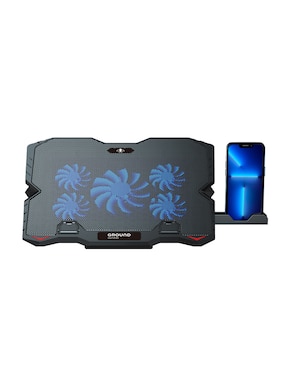 Base con ventilador para laptop ajustable Ground Gaming