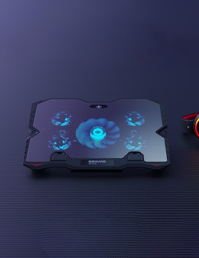 Base con ventilador para laptop ajustable Ground Gaming