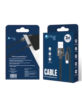 Cable USB C Dbugg a tipo USB A de 2 m