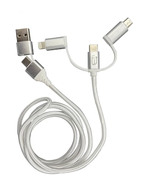 Cable Lightning, Micro USB Y Tipo C Dbugg A Tipo USB A De 1 M