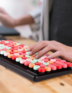 Mouse y Teclado Techzone Colors