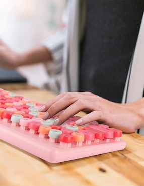 Mouse y Teclado Techzone Colors