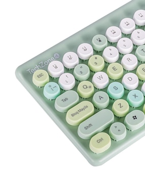 Mouse y Teclado Techzone Colors