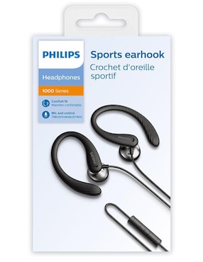 Audífonos On-Ear Philips Taa1105Bk/00 alámbricos