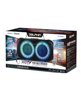 Bocina recargable Dolphin SP-2600RBT bluetooth