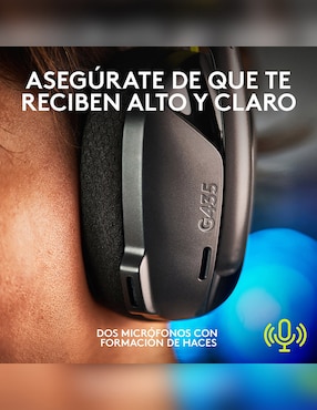 Audífonos Gamer Logitech G Headset G435 inalámbricos con cancelación de ruido