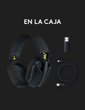 Audífonos Gamer Logitech G Headset G435 inalámbricos con cancelación de ruido