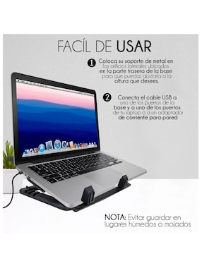 Base laptop ajustable