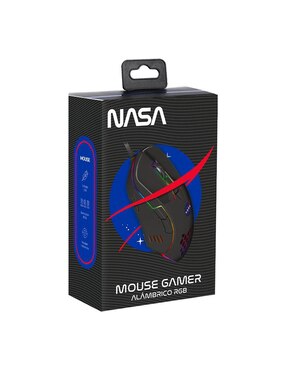 Mouse Gamer Alámbrico Techzone Gamer RGB NASA