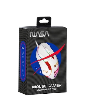 Mouse Gamer Alámbrico Techzone Gamer RGB NASA