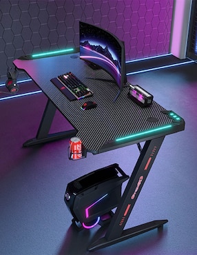 Escritorio Gamer RGB Ground Gaming de MDF
