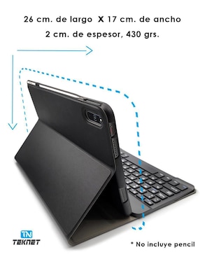 Funda con teclado para tablet Teknet huawei matepad 11