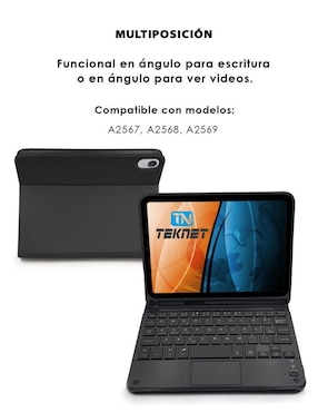Funda con teclado para tablet Teknet iPad mini 6