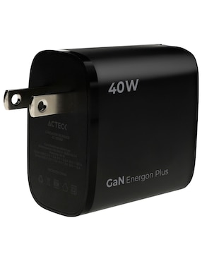 Cargador pared Acteck USB tipo A + USB tipo C