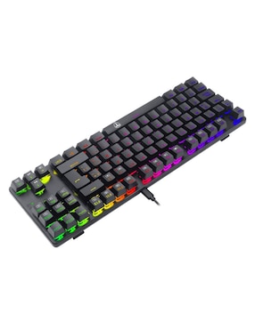 Teclado gamer conexión inalámbrica T-Dagger Bora T-TGK315-BL-V2-SP