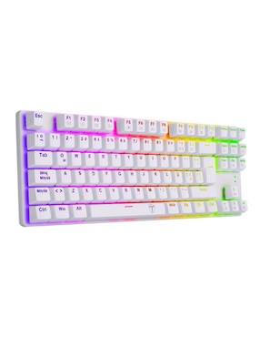 Teclado gamer conexión inalámbrica T-Dagger Bora T-TGK315W-RD-V2-SP