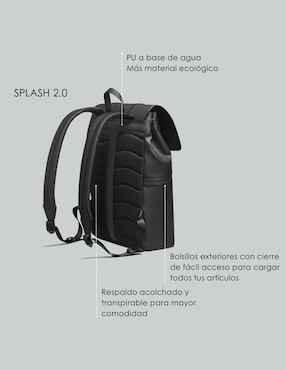 Mochila casual Gastón Luga impermeable unisex