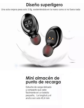 Audífonos True Wireless Genérica inalámbricos con cancelación de ruido