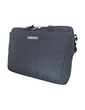 Maletín Swissmobility Thal de poliéster con compartimiento para laptop 15 pulgadas y celular