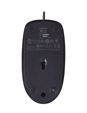 Mouse gamer alámbrica Logitech M100