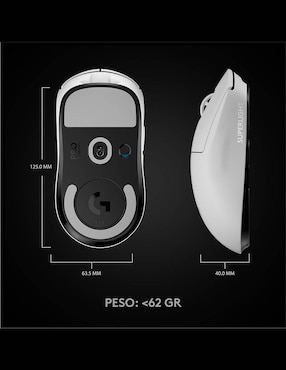 Mouse Gamer inalámbrico Logitech PRO X Superlight
