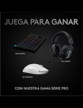 Mouse Gamer inalámbrico Logitech PRO X Superlight