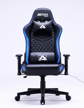 Silla Gamer Atom Games De Ratán PVC