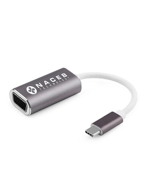 Adaptador Tipo C A VGA Y HDMI Naceb