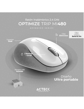 Mouse Gamer Inalámbrico Acteck ac-934886