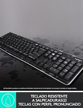 Mouse y teclado Logitech MK270