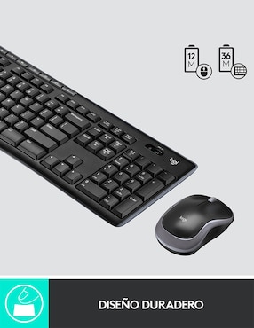 Mouse y teclado Logitech MK270