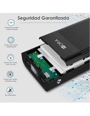 Batería portátil 1HORA 20000 mAh GAR117-N