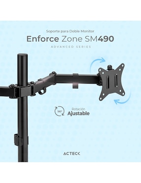 Soporte para monitor de escritorio Acteck