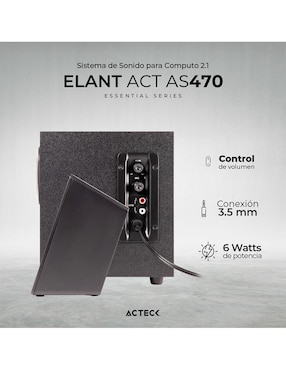 Bocina Acteck AC-935241 alámbrica