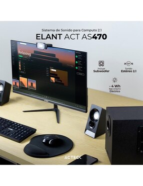 Bocina Acteck AC-935241 alámbrica