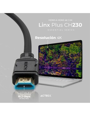 Cable HDMI Acteck de 3 m