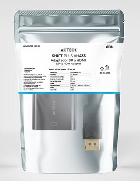 Adaptador de display port a HDMI Acteck